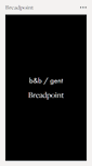 Mobile Screenshot of breadpoint.be